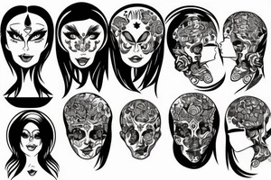tettloo for head tattoo idea