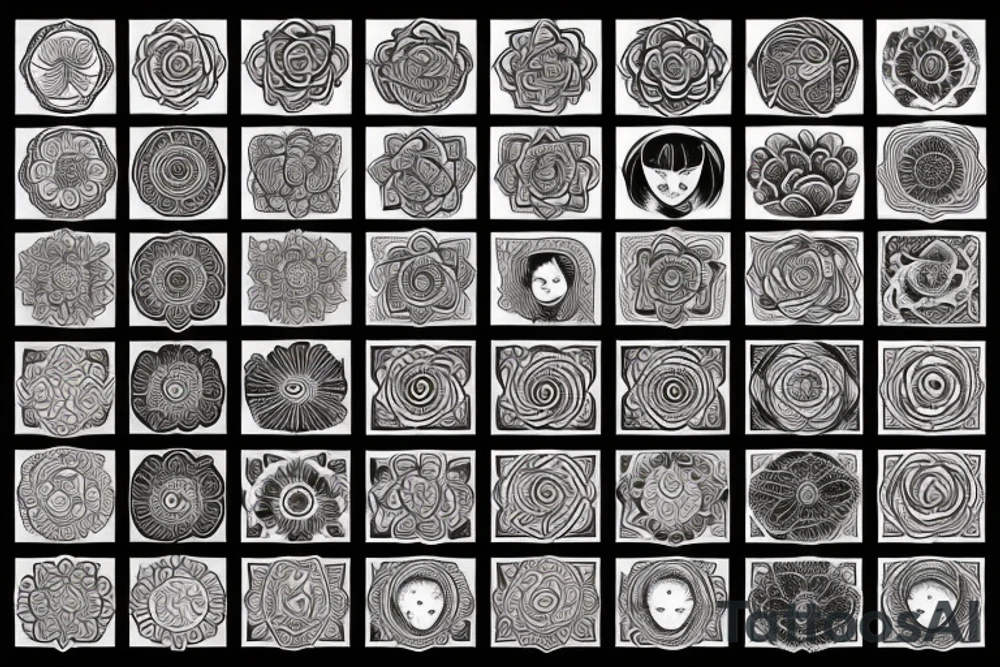 tettloo for head mandala tattoo idea