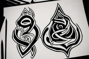 Loyalty and determination and the number 9 tattoo idea
