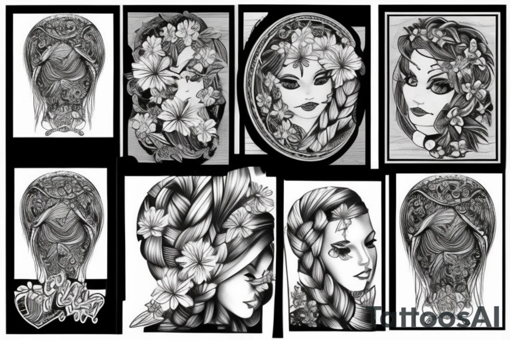 three braids tattoo idea