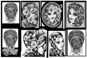 three braids tattoo idea