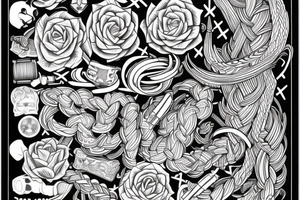 three braids tattoo idea