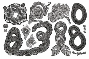 three braids tattoo idea