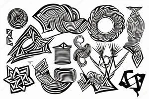 three braids tattoo idea