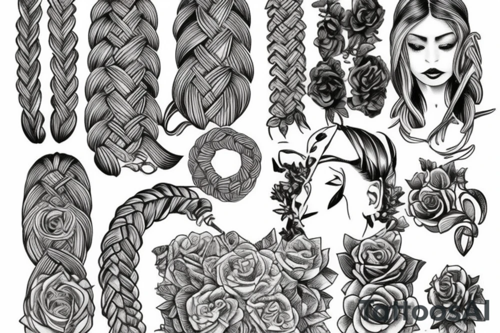 three braids tattoo idea