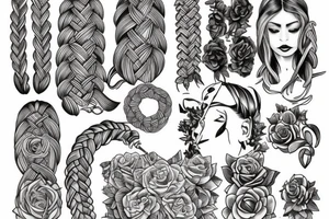 three braids tattoo idea
