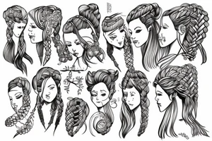three braids tattoo idea