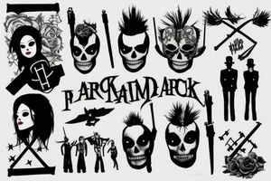 black parade tattoo idea