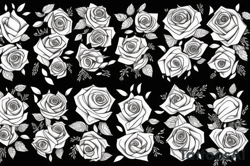 Roses tattoo idea