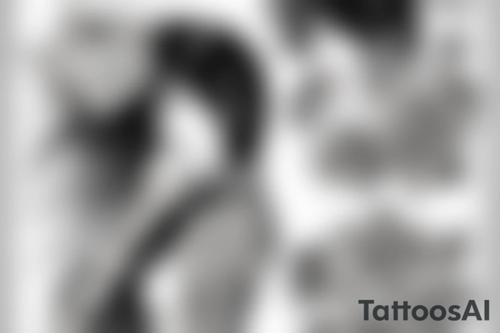 Japanese woman tattoo idea