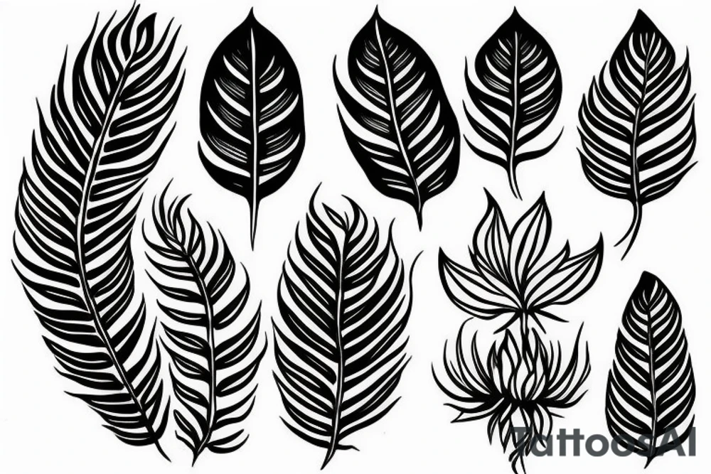 A beautiful plant. tattoo idea