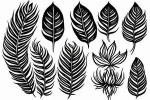 A beautiful plant. tattoo idea