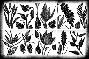 A beautiful plant. tattoo idea