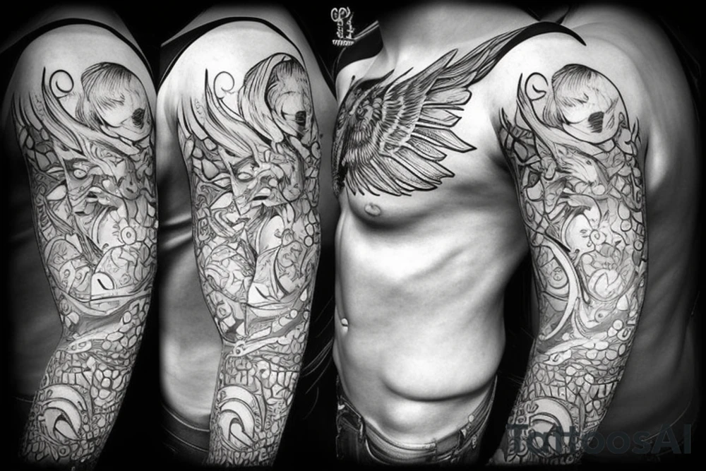 Something portraying strength, and bravery. tattoo idea