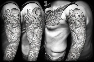 Something portraying strength, and bravery. tattoo idea