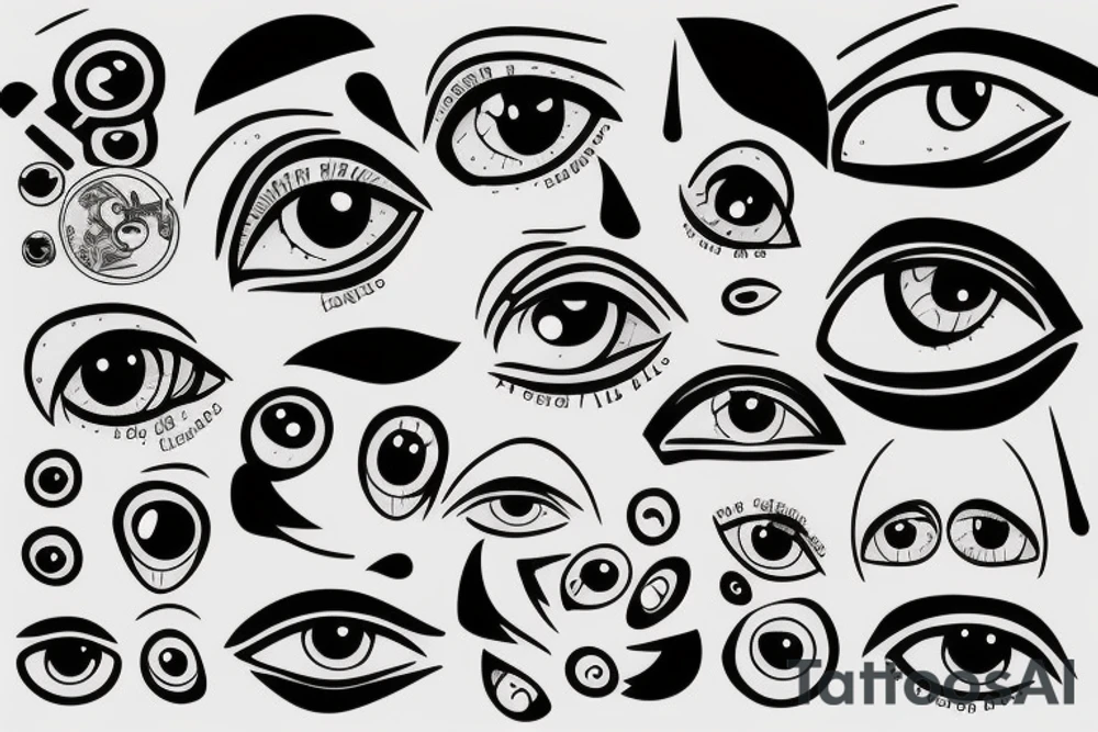 Leon eyes tattoo idea