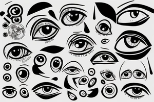 Leon eyes tattoo idea