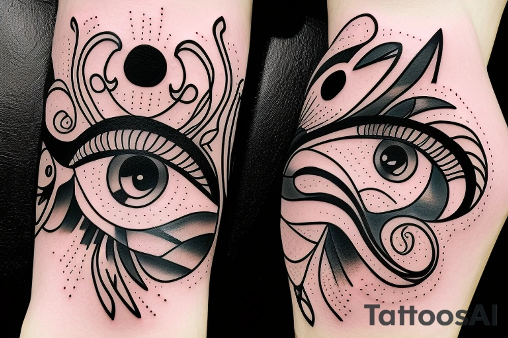Leon eyes tattoo idea