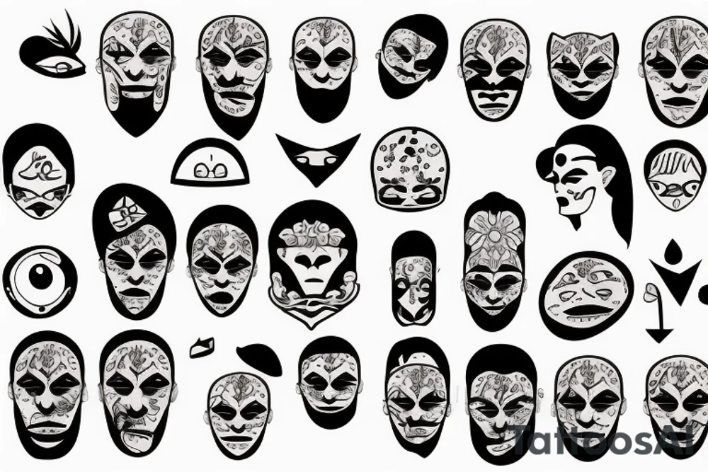 Leon face tattoo idea