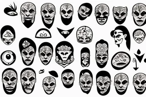 Leon face tattoo idea