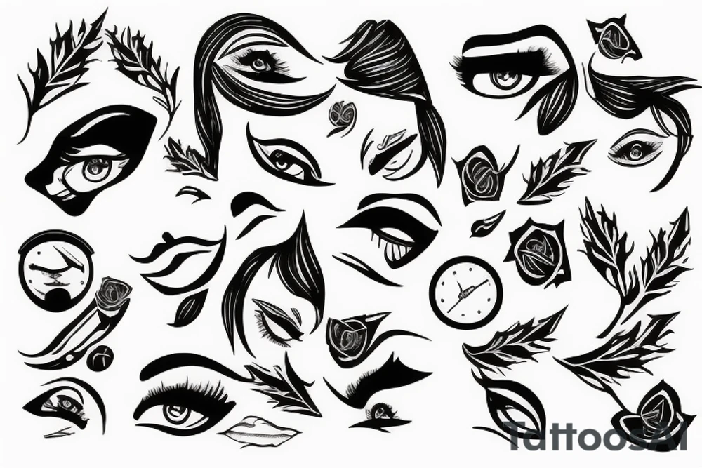 Leon face tattoo idea