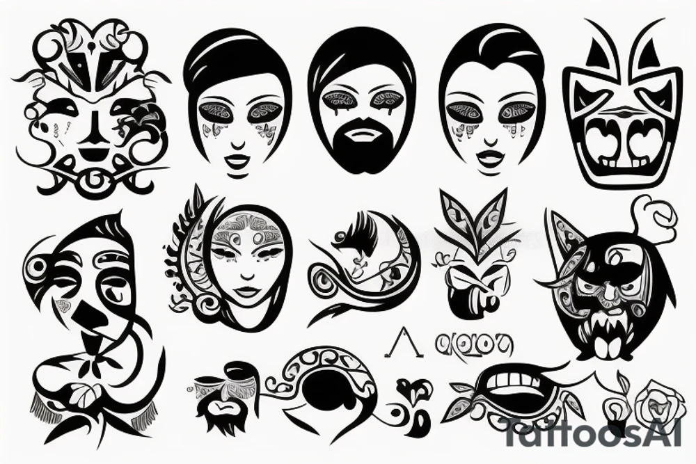 Leon face tattoo idea