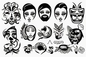 Leon face tattoo idea