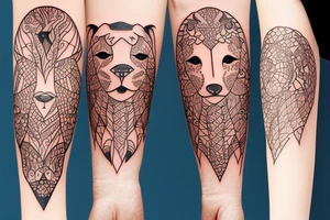 Zodiac Leo tattoo idea