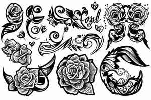 Cute tattoo. tattoo idea