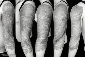 Half sleeve tattoo idea