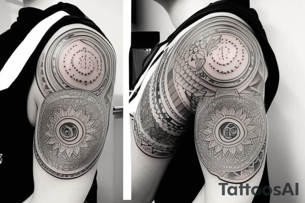 Half sleeve tattoo idea