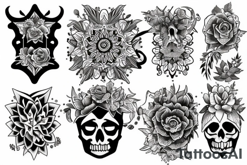 Shoulder outdoor tattoo idea