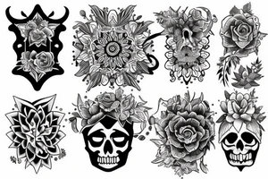Shoulder outdoor tattoo idea