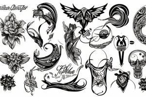 Shoulder outdoor tattoo idea