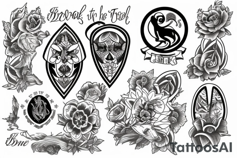 Born in the state of georgia tattoo idea