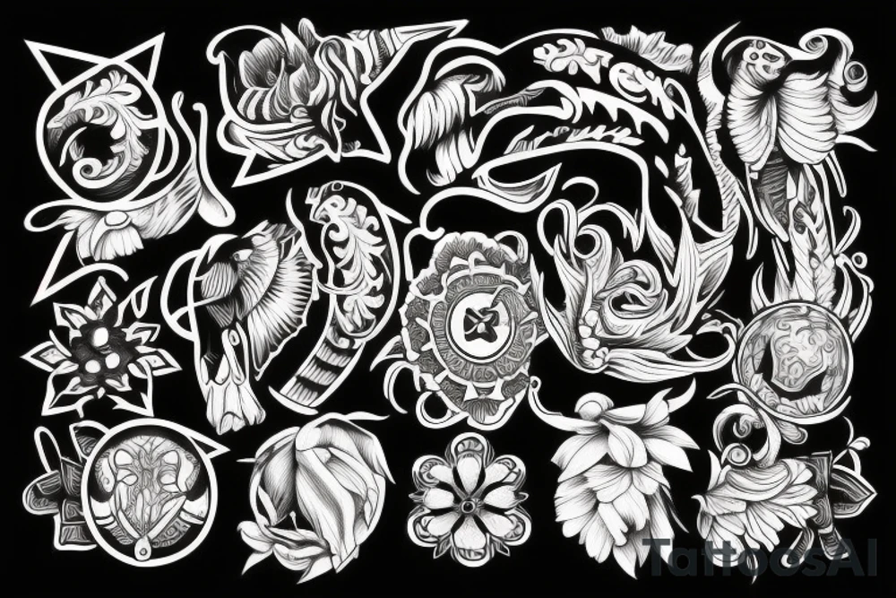 Born in the state of georgia tattoo idea