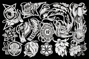 Born in the state of georgia tattoo idea