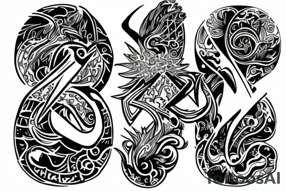 I want 3 initials that are connected some how in the following order:
JMR tattoo idea