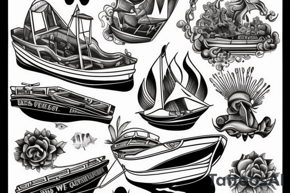 So we beat on, Boats against the current tattoo idea