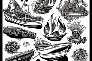 So we beat on, Boats against the current tattoo idea