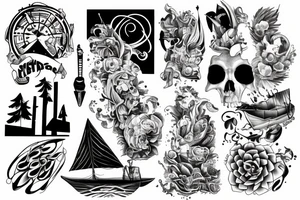 So we beat on, Boats against the current tattoo idea