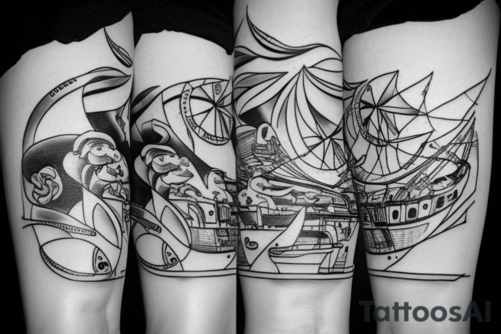 So we beat on, Boats against the current tattoo idea