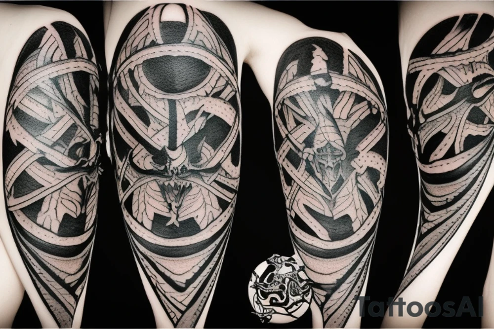gothic berserk logo tattoo idea