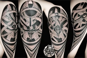 gothic berserk logo tattoo idea
