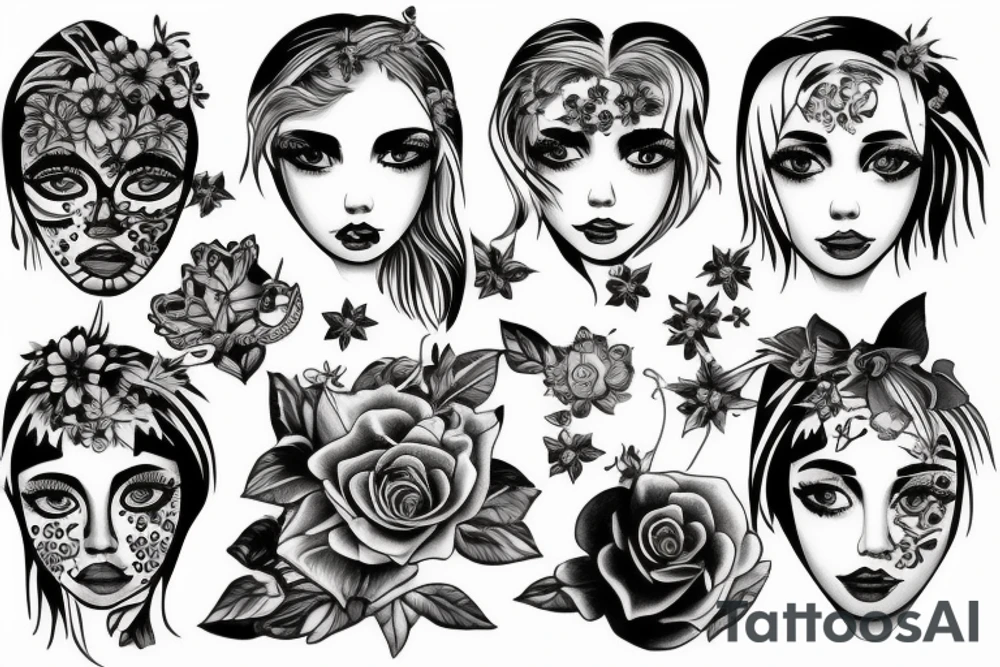 Tattoo for my daughters on my 
arm tattoo idea