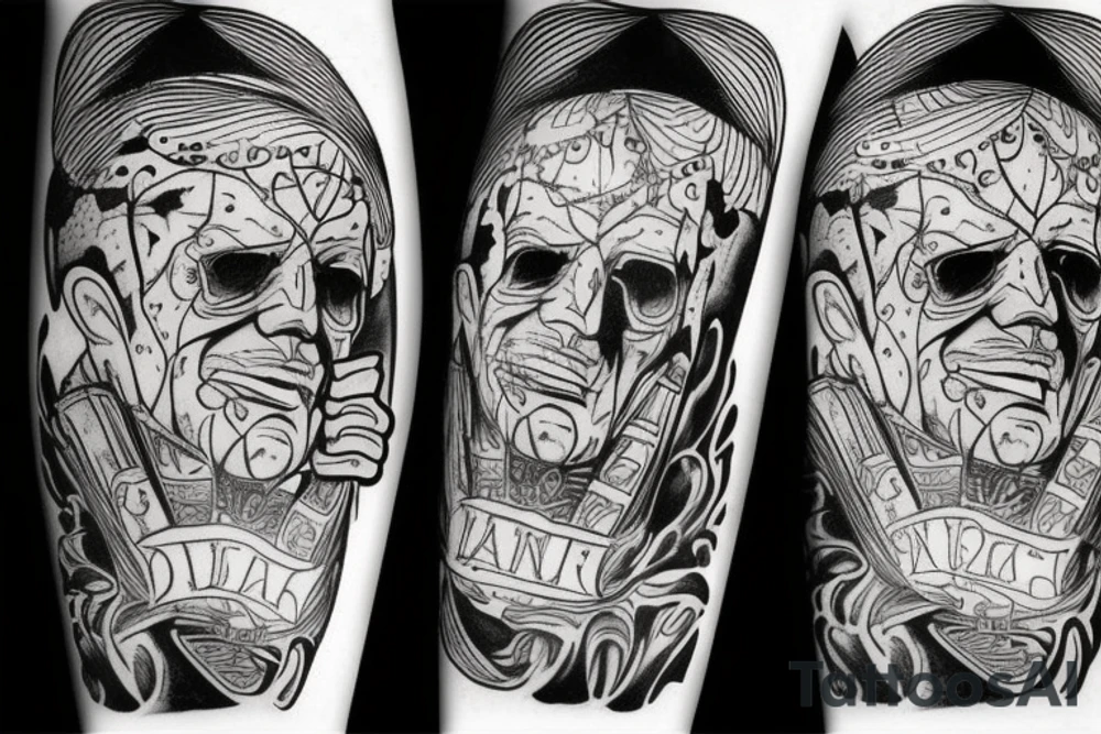 1967 Lincoln Continental tattoo for arm tattoo idea