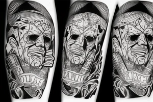 1967 Lincoln Continental tattoo for arm tattoo idea