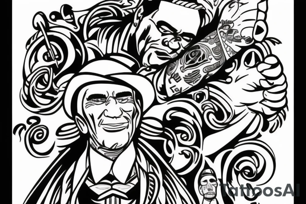 1967 Lincoln Continental tattoo for arm tattoo idea