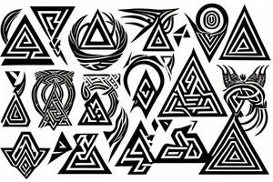 valknut tattoo idea
