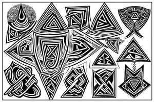 valknut tattoo idea